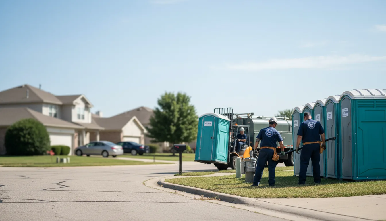 Porta Potty Rental in Fairmont, WV near me